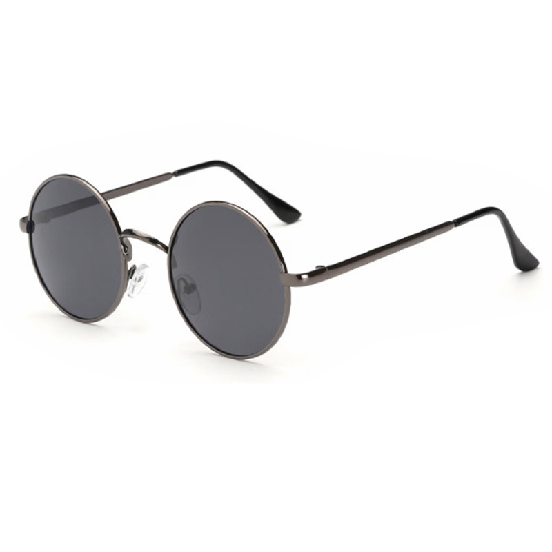 Herrensonnenbrille Retro Rundrahmen polarisierte Sonnenbrille UV-Schutz Blendschutz HD-Fahrbrille Fahrerbrille - 8