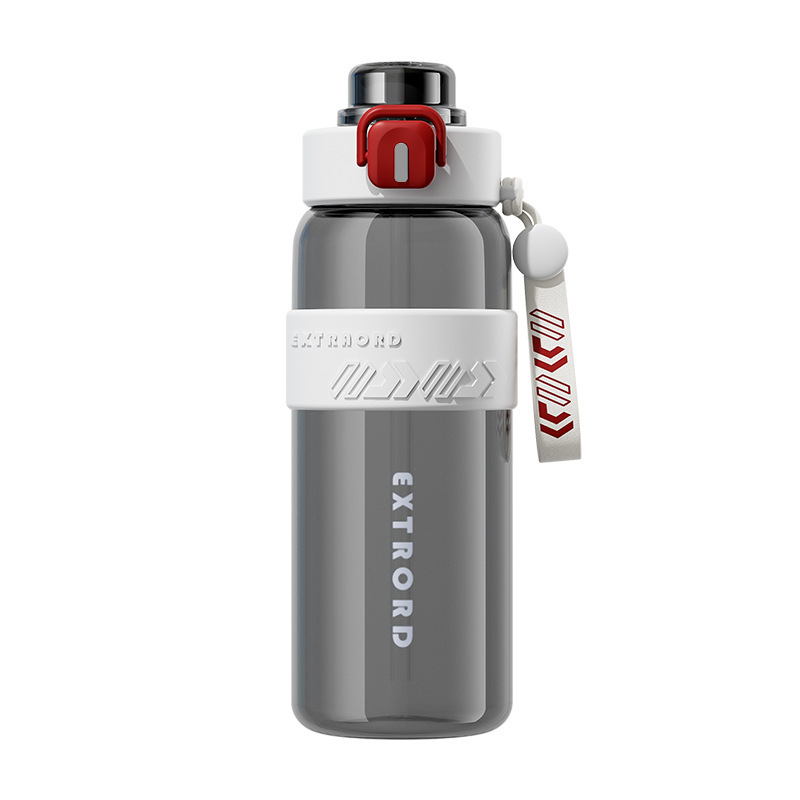 2026 Großvolumige Fitness-Sporttrinkflasche Großvolumiger Kunststoffbecher mit Pipette Outdoor-Reise-Kunststoffbecher Anpassbar - 6