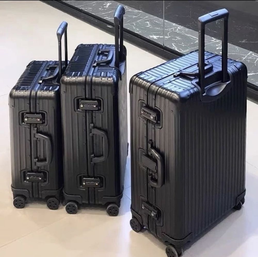 20-inch aluminum magnesium alloy luggage metal suitcase