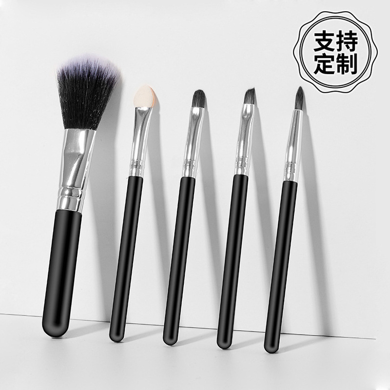Grenzüberschreitender Make-up-Pinsel-Set, Foundation-Pinsel, Lidschatten-Pinsel, Rouge-Pinsel, Beauty-Tools, tragbares kleines Set, Original vom Hersteller Großhandel