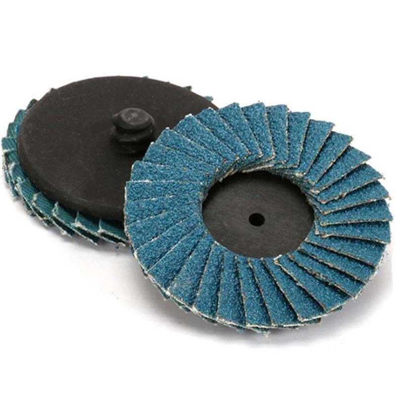 2 inç 50 / 3 inç 75 Geçiş Zımpara Diski Vida Somun Zımpara Tabakası Metal Taşlama Parlatma Flap Disk Toptan