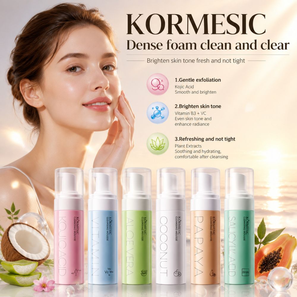 KORMESIC Kojisäure-Gesichtsreinigungsmousse, mild duftend - 1