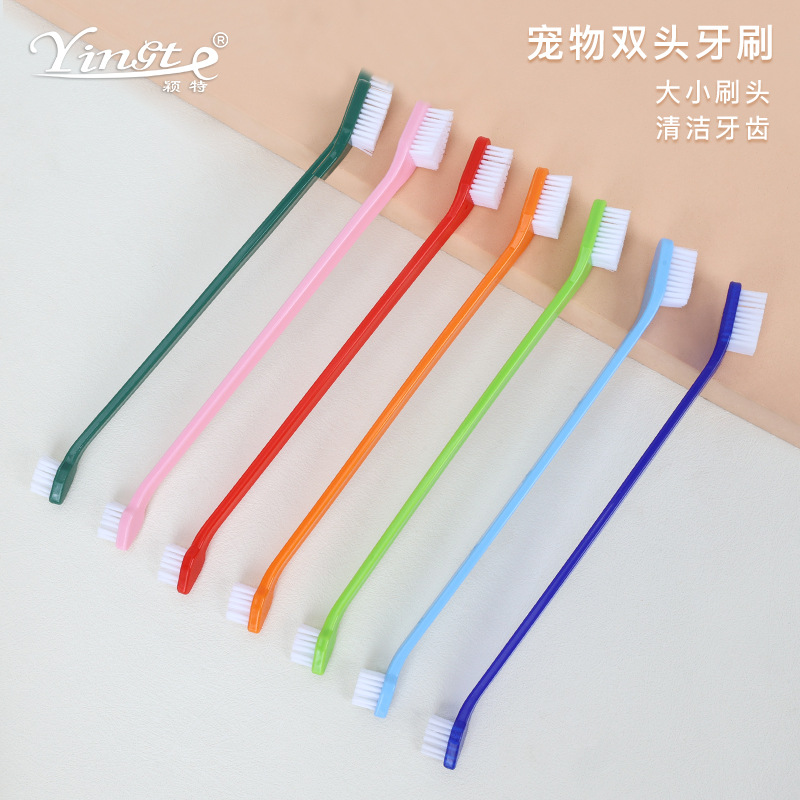 Pet Toothbrush for Cats and Dogs, Oral Cleaning