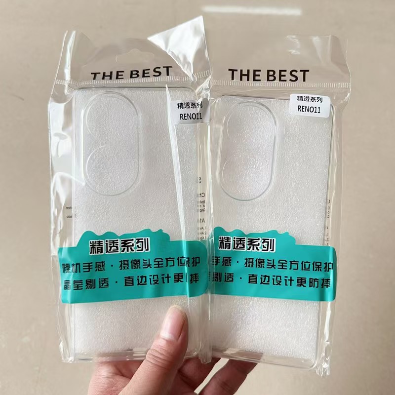 OPPO A6GT/A6X/A6S Pro transparent case full coverage shockproof