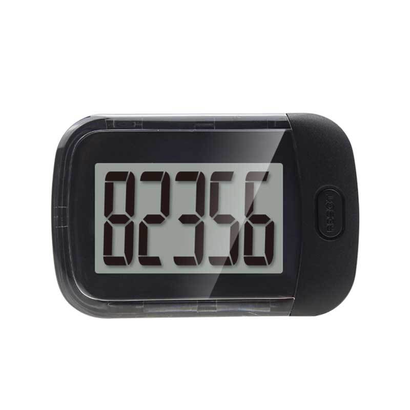 3D Sensor Pedometer with Belt Clip and Lanyard