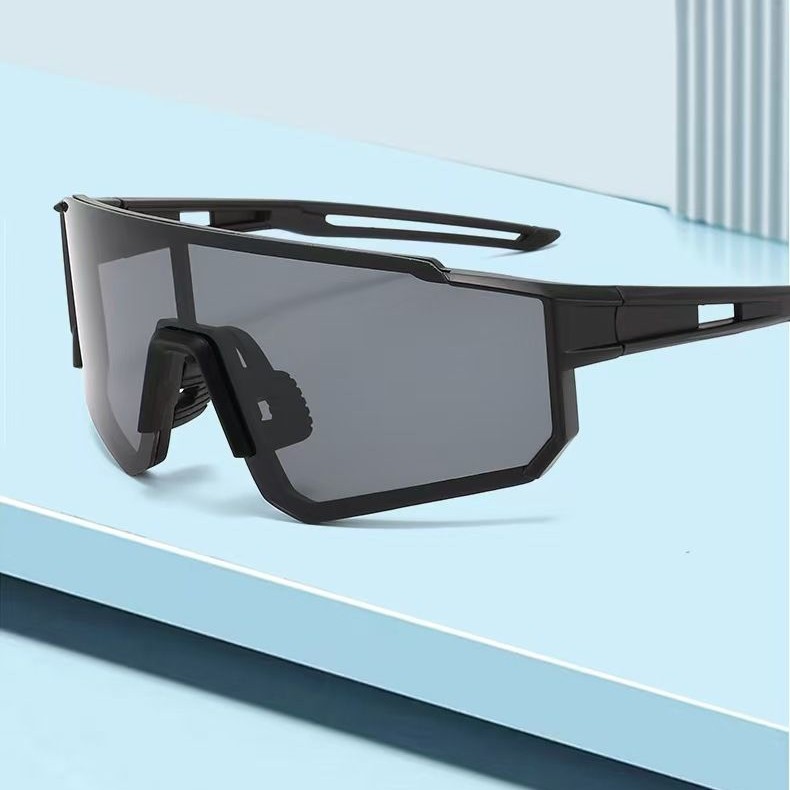 Profesyonel Outdoor Bisiklet Sürüşü Polarize Güneş Gözlüğü UV Koruma Rüzgar Geçirmez Dağcılık Bisiklet Sporları Güneş Gözlüğü - 3