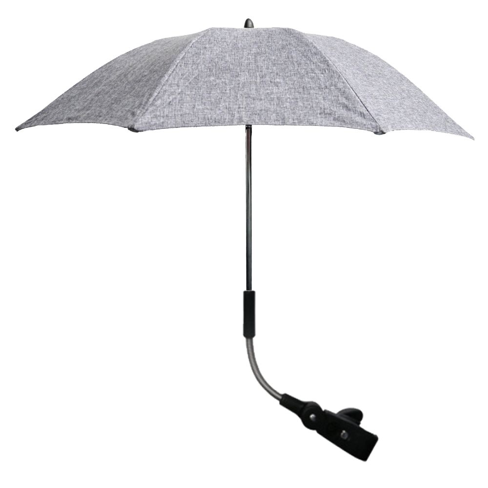 Kinderwagen-Sonnenschirm, faltbar, UV-Schutz, mit Klemme