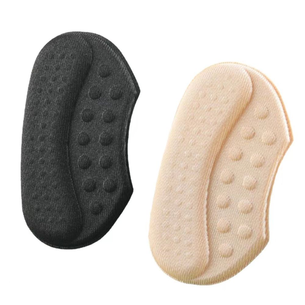 Heel Back Stickers Anti-Slip Heel Pads Anti-Friction Heel Protector Shoe Size Reducer Gadget for Sneakers Loafers Leather Shoes High Heels Half-Size Insole Pads