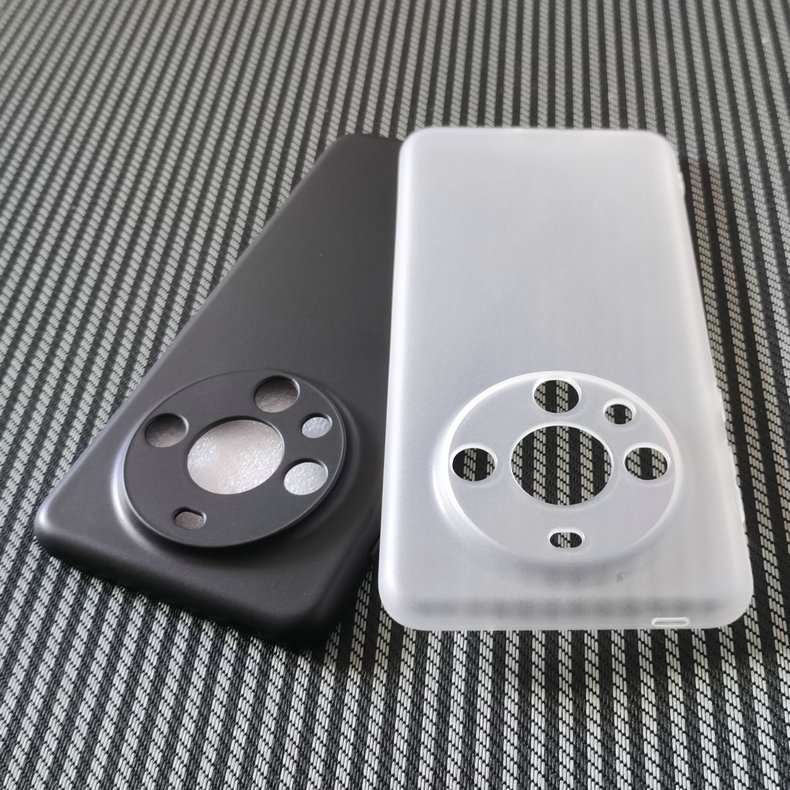 Huawei mate60pro cep telefonu kılıfı için uygun Mate60 Pro+ koruyucu kapak her şey dahil şeffaf silikon buzlu yumuşak kabuk