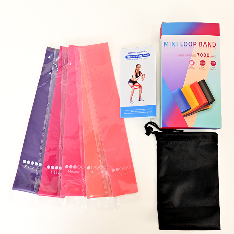TPE elastic band fitness resistance band yoga fat burner weight loss hip shaper ring exercise hip shaping yoga resistance band wholesale - 13