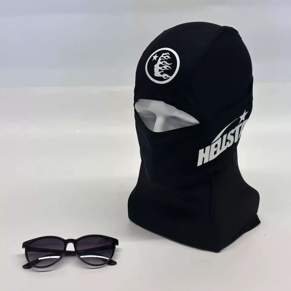 Hellstar balaclava mask, street hip-hop cycling headwear