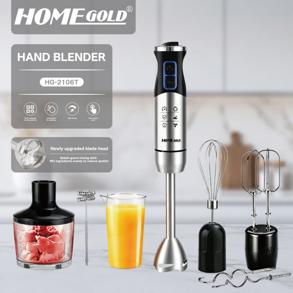Ev Kullanımı Paslanmaz Çelik Bıçaklı Elektrikli Çok Fonksiyonlu Blender Meyve Suyu Sıkacağı Bebek Maması Hazırlama Cihazı Çok Amaçlı El Tipi Mutfak Robotu