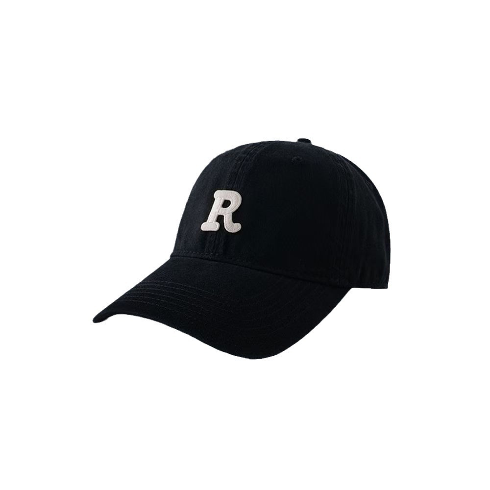 Neue Baseballmütze Ente-Zunge-Mütze tiefe Krone breite Krempe Buchstaben-Stickerei Ente-Zunge-Mütze Internet-Star vielseitig einsetzbar Uni-Farbe Outdoor-Sonnenschutz - 5