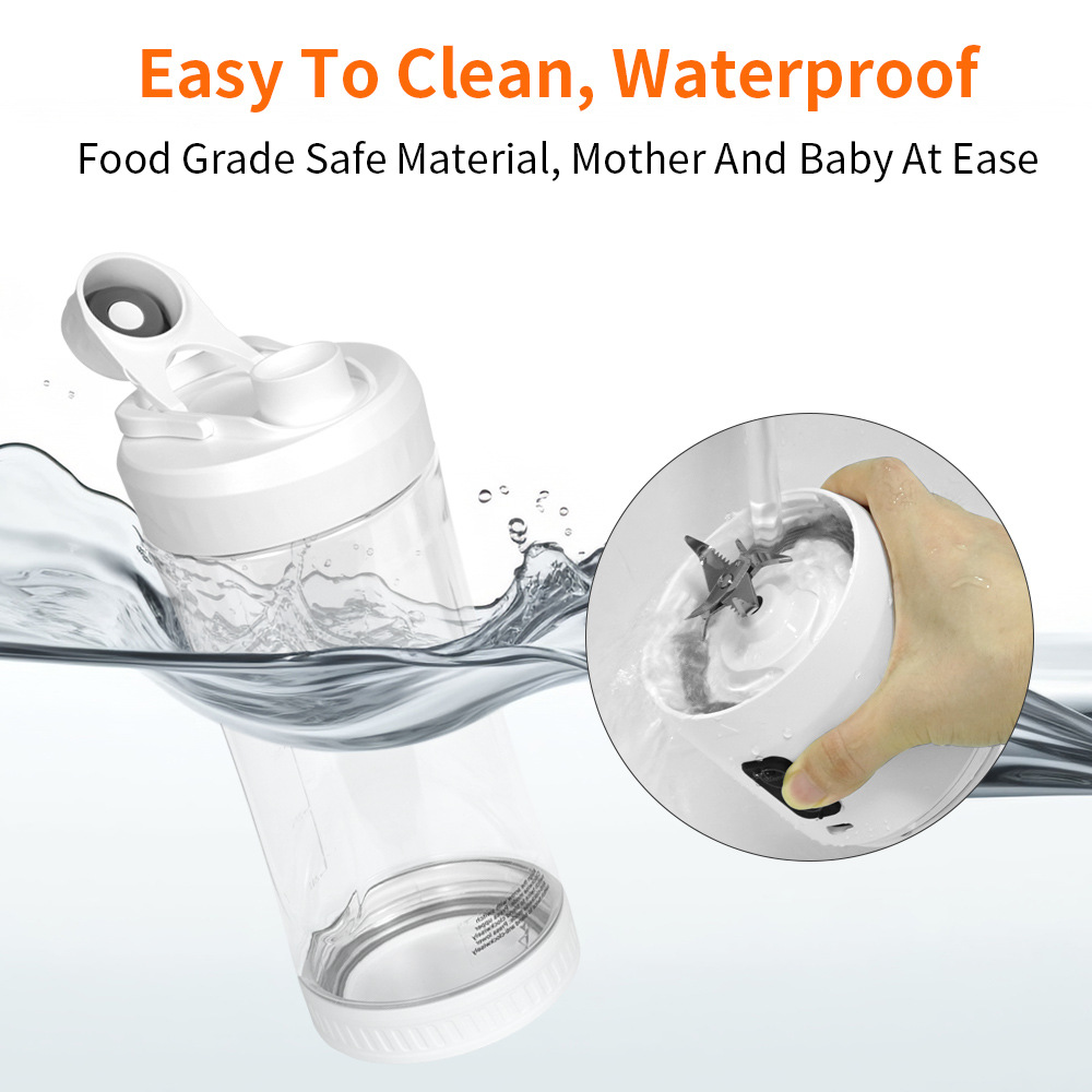 Portable blender, USB charging, cordless juicer cup