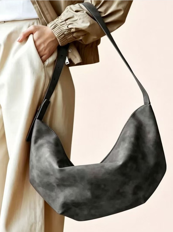 Cross-border Large-capacity Women's Bag 2026 New Retro Niche Design Single-shoulder Crossbody Bag Commute Tote Bag