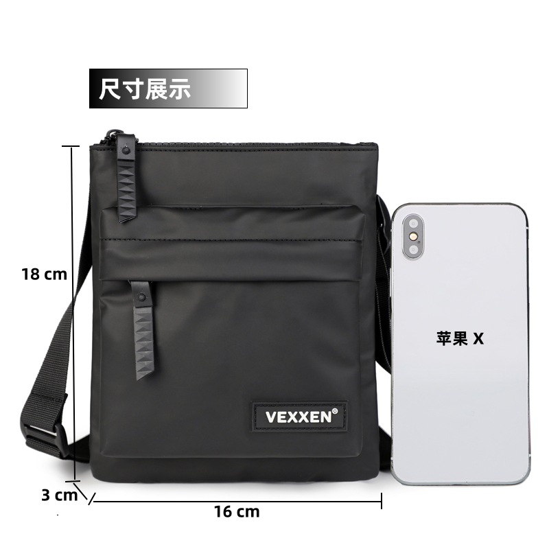 2025 Herrentasche Umhängetasche Casual Schultertasche Herrensrucksack Mini Handytasche Hochformat hochwertiges Design wasserabweisend leicht tragbar - 7
