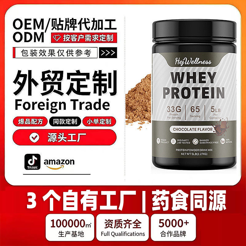 Chocolate Whey Protein Isolate High-Protein Powder - 1