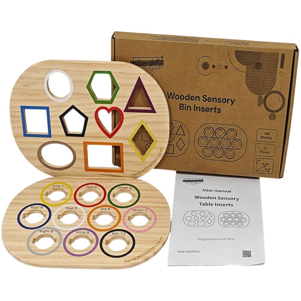 Montessori motor beceri oyunu, ahşap eklenti tahtası