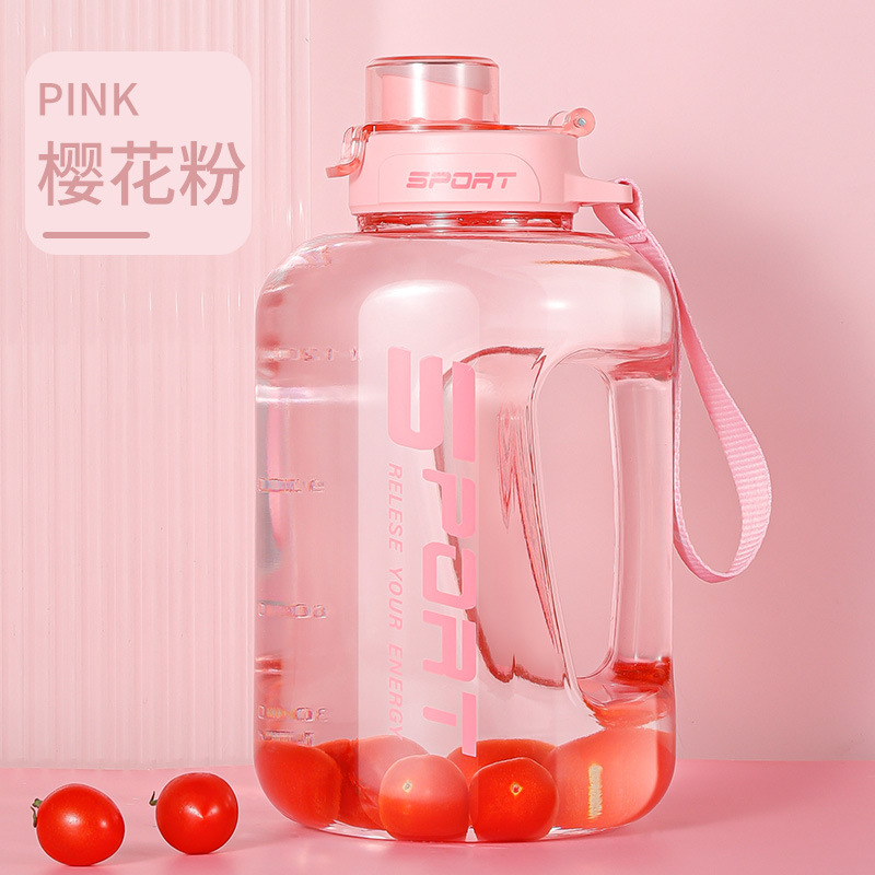 Neue Super-Großvolumen-Wasserflasche Sommer-Sportflasche für Herren und Damen hochwertige Wasserkanne hitzebeständig Trend-Trinkflasche Herstellergroßhandel - 13