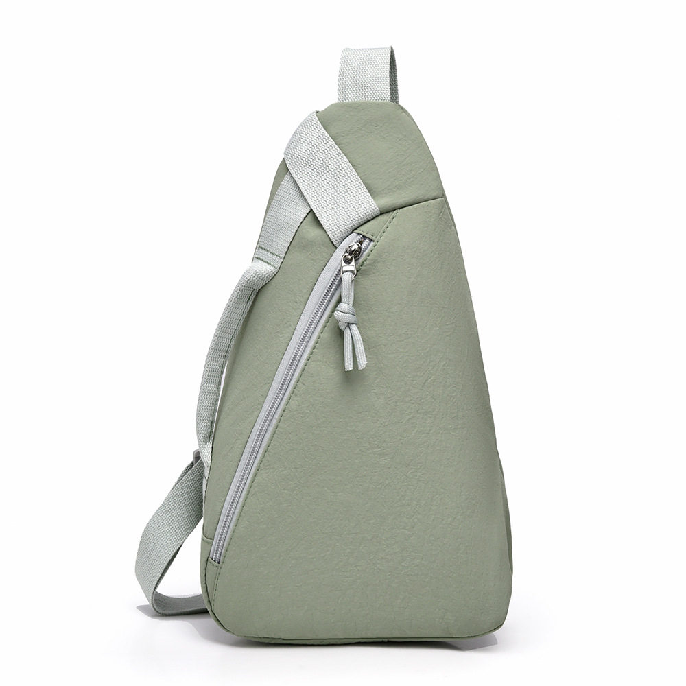 Chest bag, shoulder bag, shopping, travel, cycling, sports, solid color crossbody phone bag for women, daily use small bag, niche design. - 10