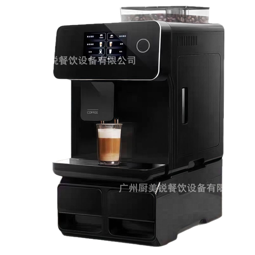 Vollautomatische Kaffeemaschine A10S, gewerbliche Espressomaschine, Americano, Latte Macchiato A10, Milchschaum, Touchscreen, Export-Dropshipping