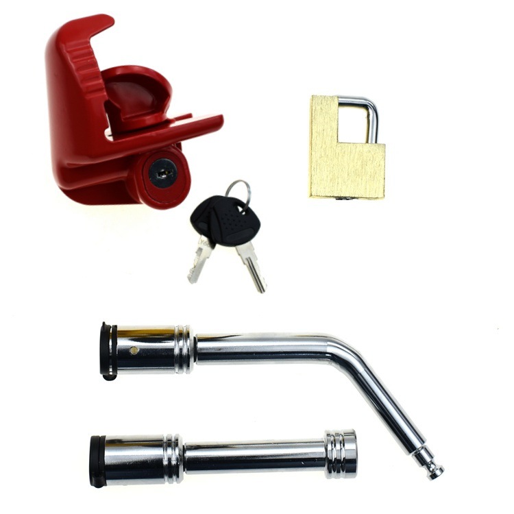 RV Yacht Trailer Lock Hook Lock Tow Vehicle Trailer Arm Round Head Lock Hook Lock Trailer Accessories Set In Stock