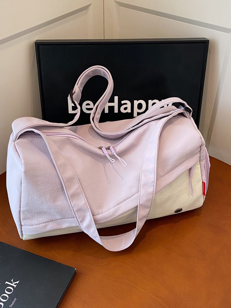 Fitness yoga bag, single shoulder, wet-dry separation