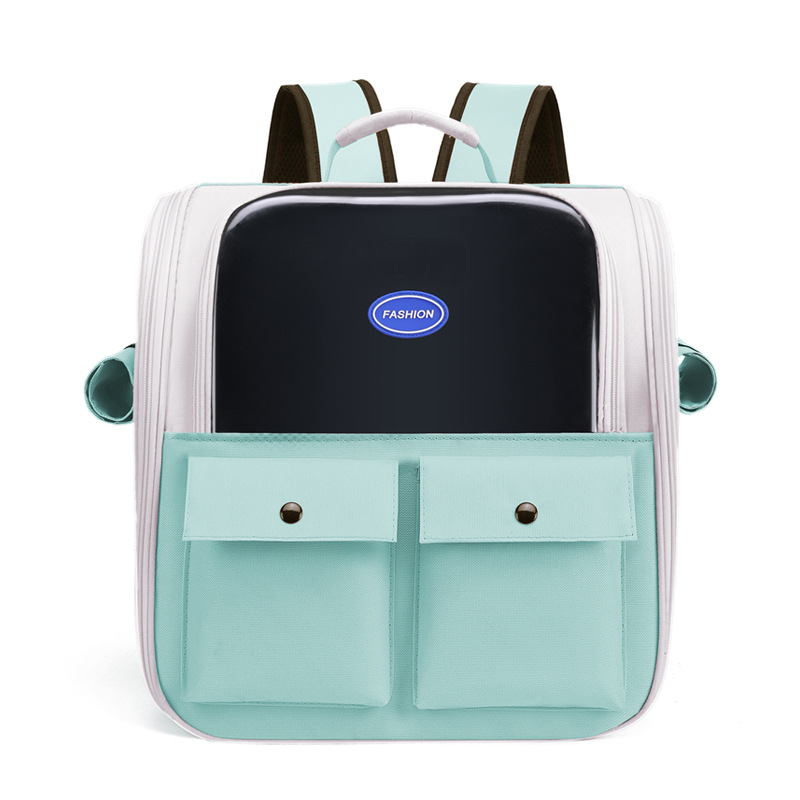 Large capacity cat bag wholesale fashion breathable spacious pet backpack home cat nest portable pet carrier for outings