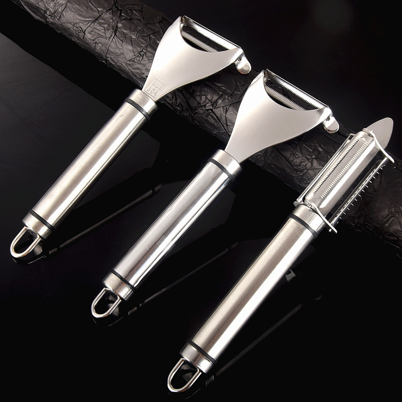 304 stainless steel vegetable peeler, 3-in-1 multi-function