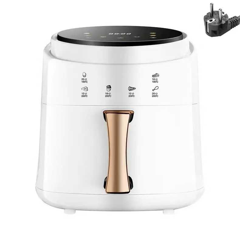Air Fryer Ev Tipi Büyük Kapasiteli Dokunmatik Dış Ticaret Hava Fritözü Çok Fonksiyonlu Patates Kızartma Makinesi Akıllı Elektrikli Fritöz - 10