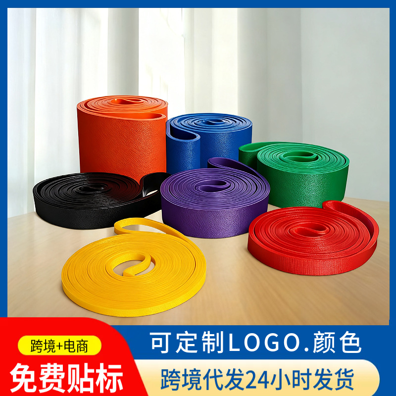Resistance Bands Fitness Training Power Assist Bands Elastic Cords Stretch Bands Extension Bands Sports Gym Fitness Resistance Bands - 1
