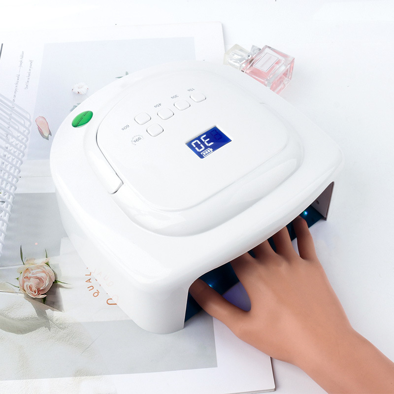 Nail art şarj edilebilir fototerapi makinesi tırnak salonu oje uv oje giyilebilir tırnak kürleme çabuk kuruyan jel tırnak pişirme lambası