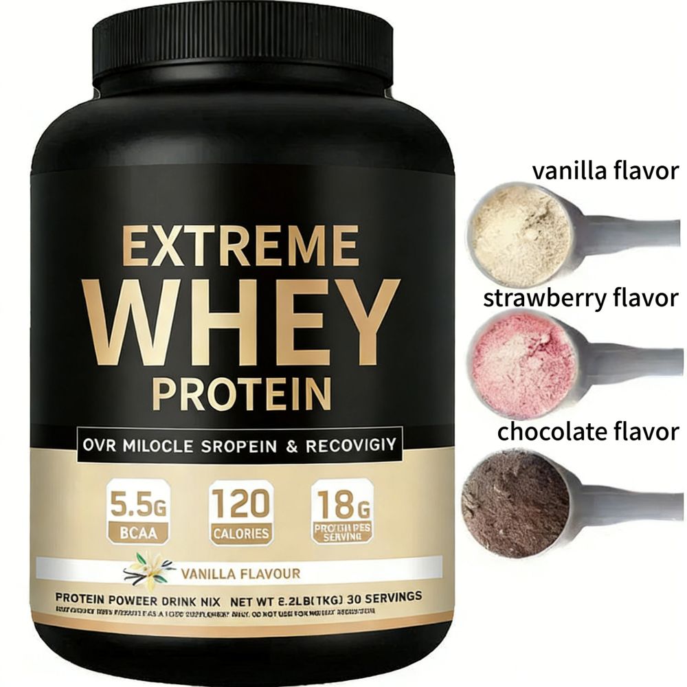 跨境亚马逊TK乳清蛋白粉whey protein powder肌肉蛋白粉定制代工 - 1