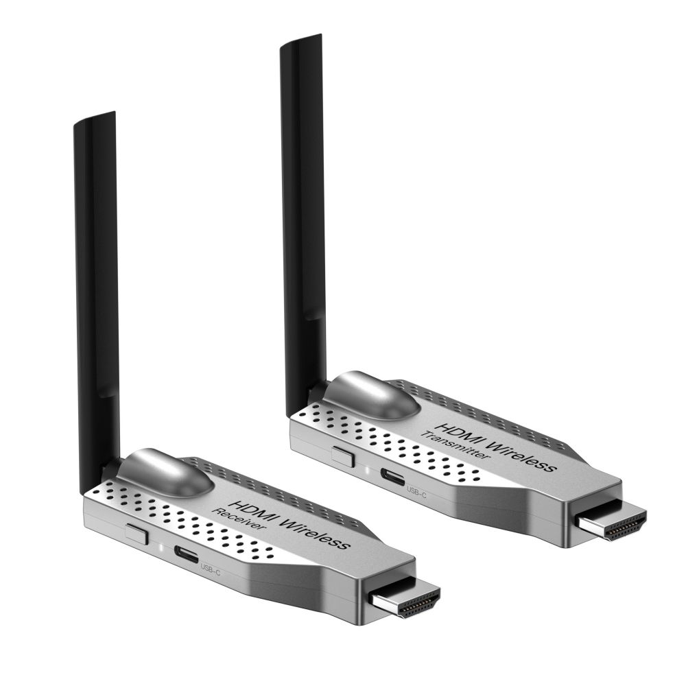 HDMI kablosuz uzatıcı, 4K, 150 metre - 1