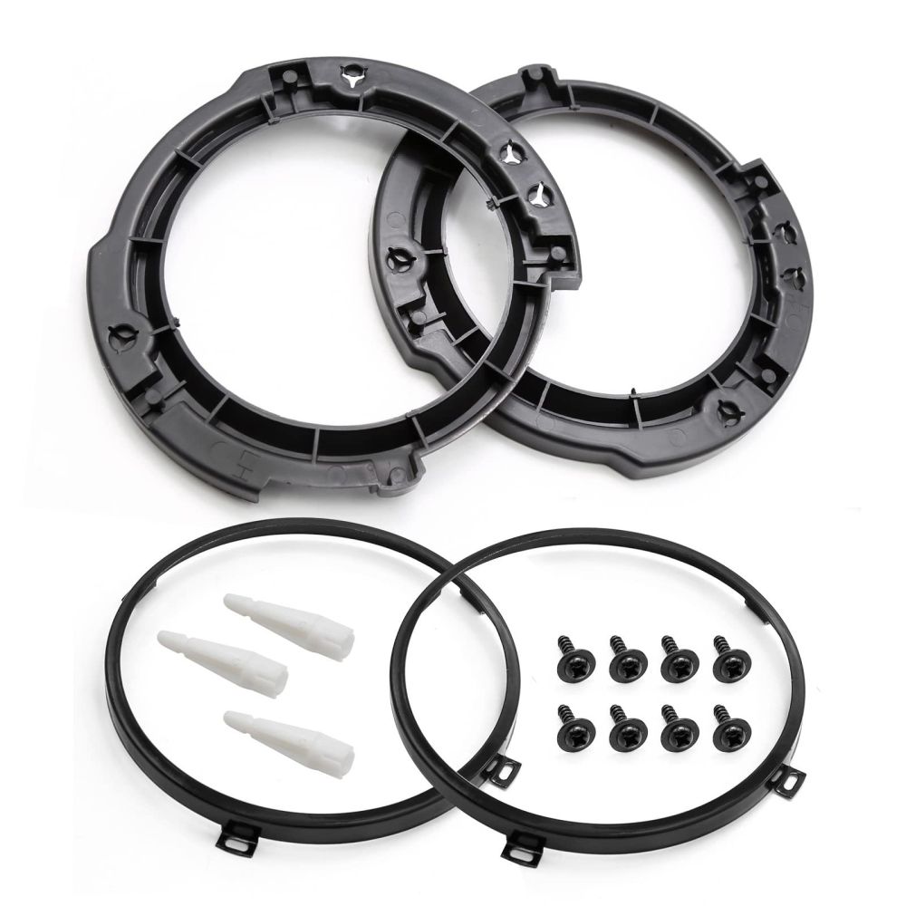 7 inch headlight bracket fixed frame headlight mounting base round headlight fits 07-17 Jeep Wrangler JK