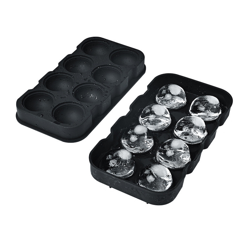 Large silicone ice mold food grade ice cube mold easy release frozen ice ball mold home use ice bar ice maker - 6