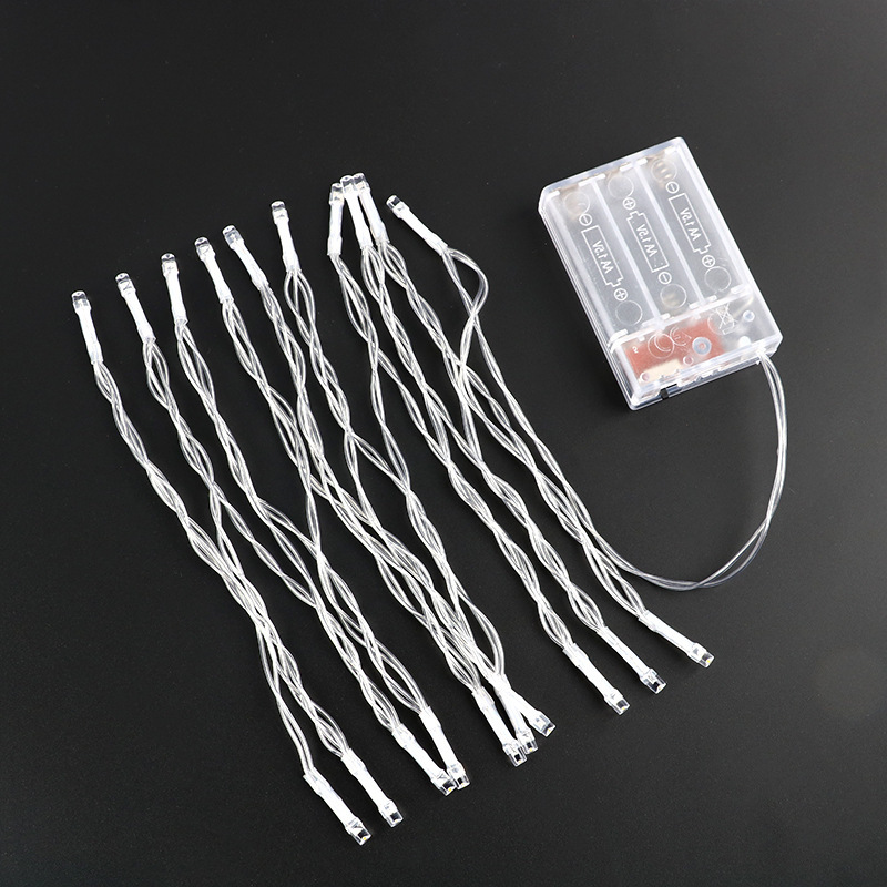 2025LED Battery String Lights Outdoor Camping Room Battery Box Light Strip Night Light Outdoor Patio Colored Lights