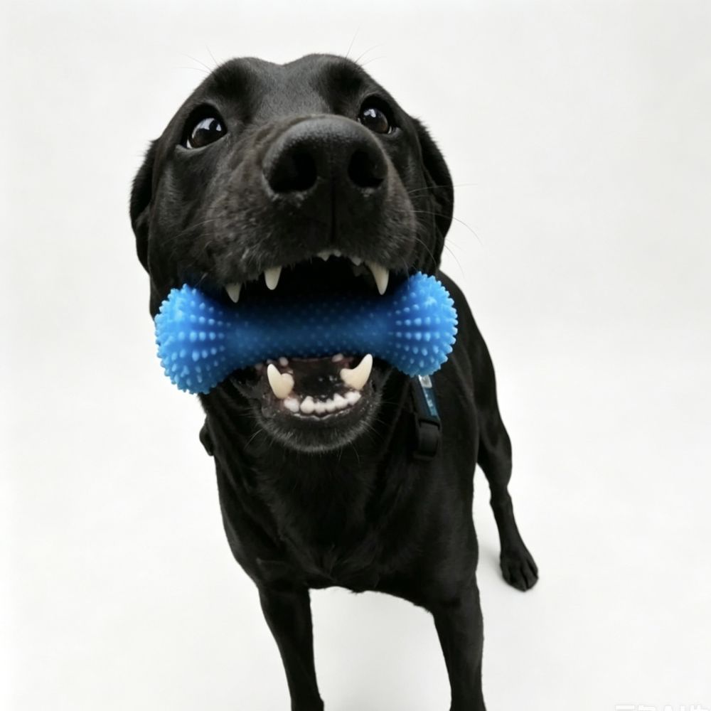 Dog teeth cleaning toy, tartar and bad breath prevention