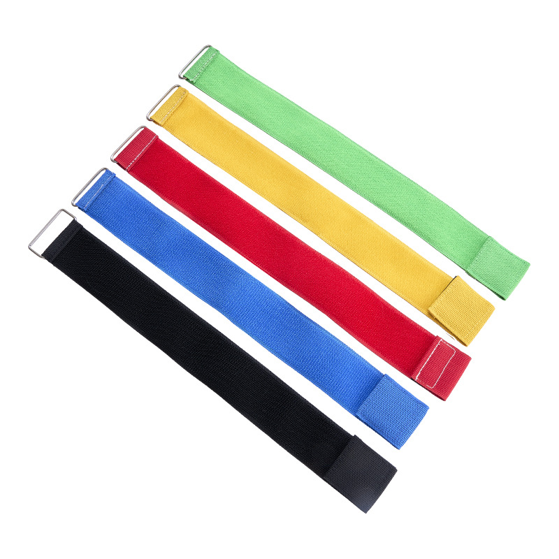 Verstellbarer elastischer Nylon-Klettgurt