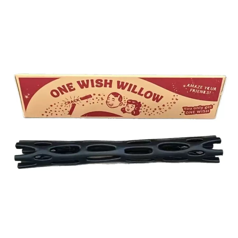 Obsession Same-Style Black Willow Wood Wish Willow Prayer Stick 3D Printed Ornament Prop Stress Relief Toy