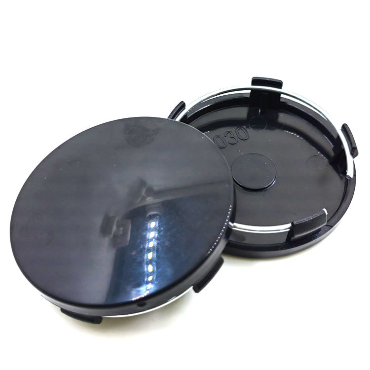 60-mm-Radnabenabdeckungen, universal, gewölbt, passend für 56 mm und 58 mm