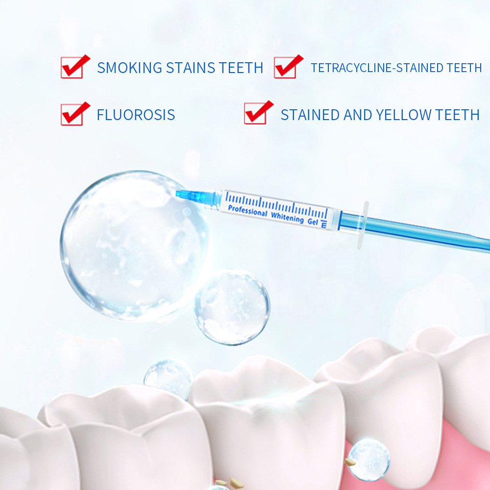Tooth Whitening Gel Pen and Set with Oral Gel