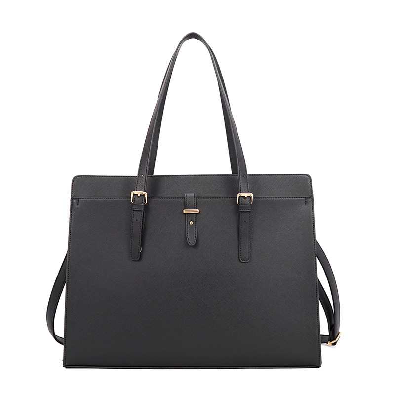 Lagerbestand Damen-Handtasche für 15,6 Zoll Notebook Einschulter Schrägtasche großer Beutel Business Pendler Guangzhou Großhandel