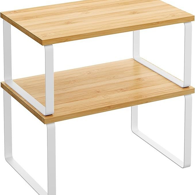 Cross-border living room storage shelf kitchen storage shelf spice rack wooden multipurpose desktop storage shelf cabinet storage shelf - 7