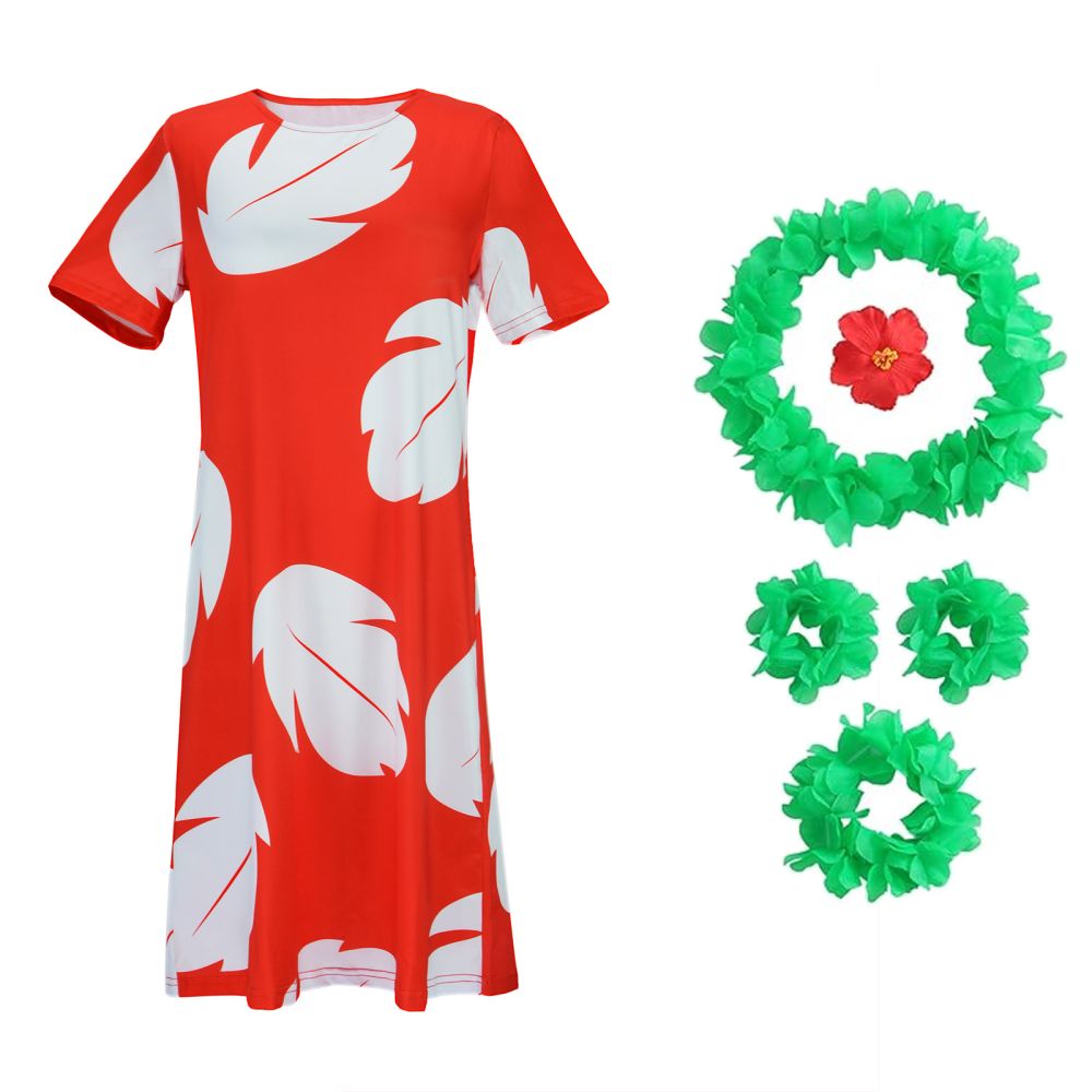 Lilo and Stitch Movie Cosplay Costume, Halloween Outfit