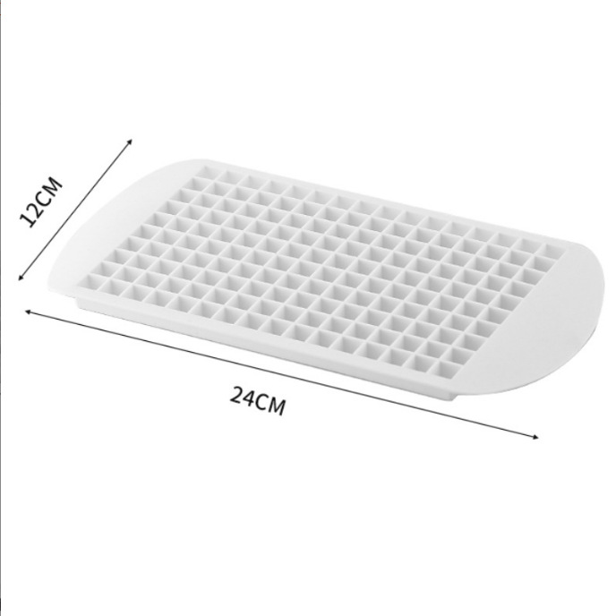 Food Grade 160 Grids 1 cm Small Square Silicone Ice Cube Mold Home Easy Clean Shaved Ice Ice Box Mold - 11