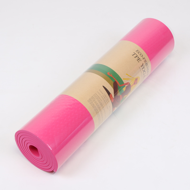 Umweltfreundliche TPE-Yogamatte, 8 mm Dicke