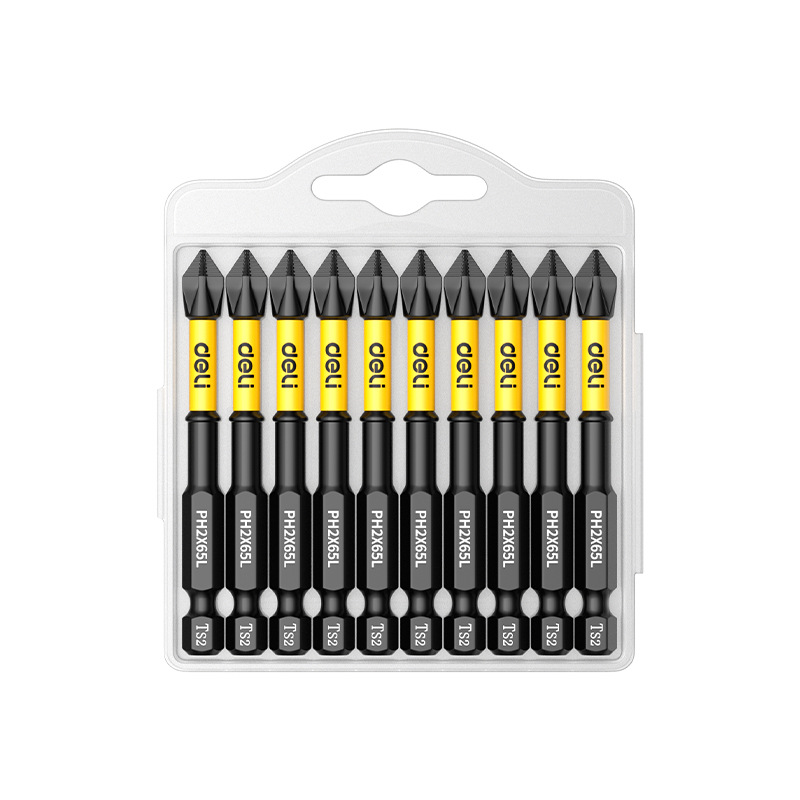 Bitaufsatz-Sechskant-Set, phosphatiert, magnetisch