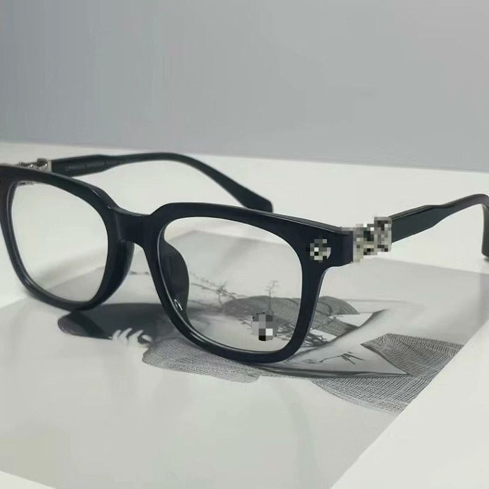 Ultraleichte Blaulichtschutzbrille ohne Stärke, Retro schwarzes Unisex-Brillengestell
