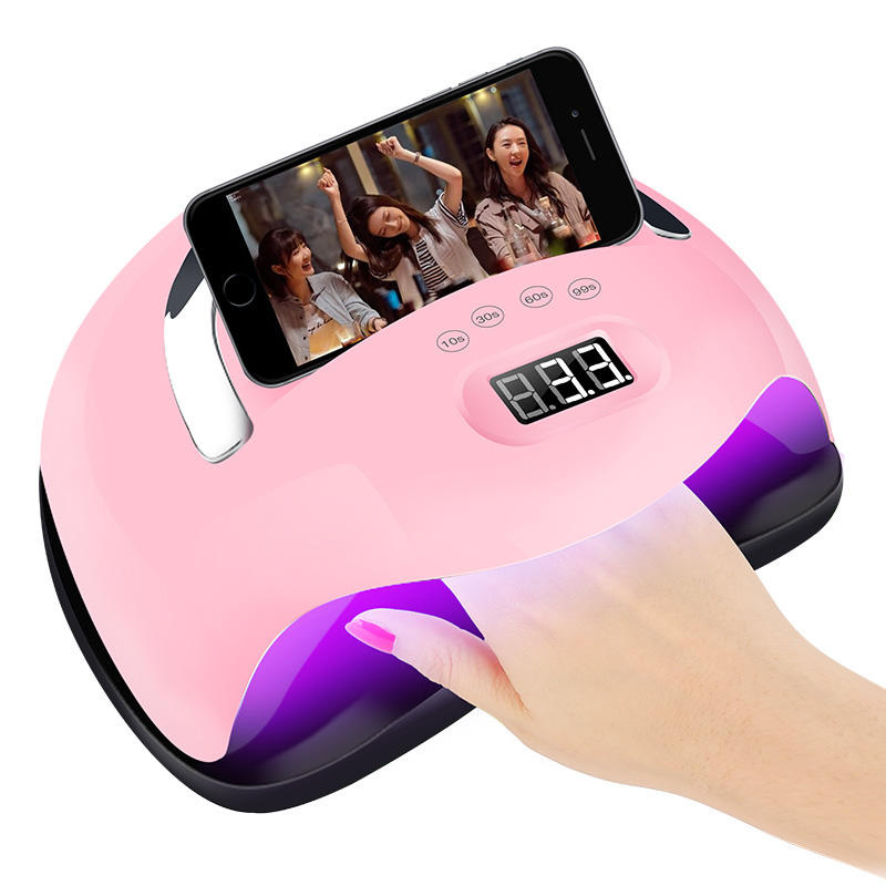 168W High Power UV LED Nail Lamp for Gel Nail Manicure Nail Dryer Nail Polish Curing Light
